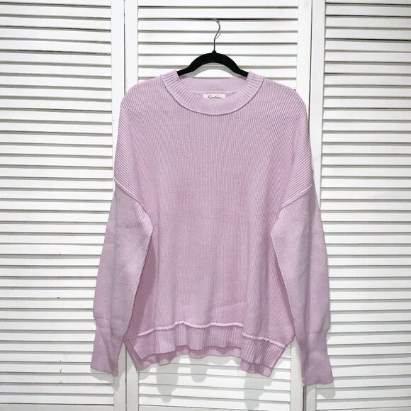 Jessica Simpson Light Pink Crewneck Sweater - Picture 1 of 3